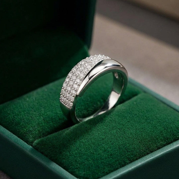 Soepele Crossover Wrap Ring