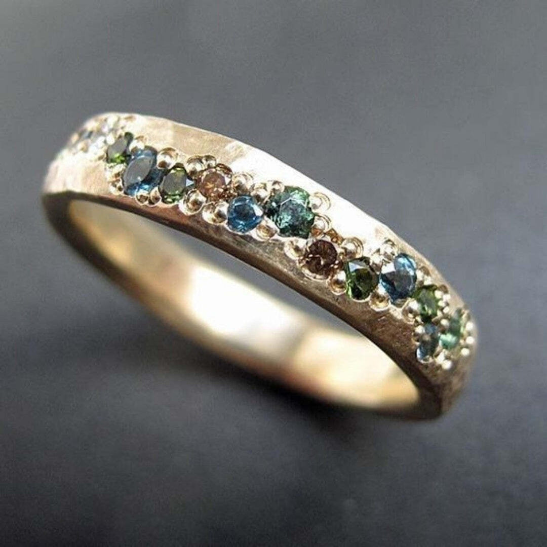 Vintage Gouden Bunter Ring