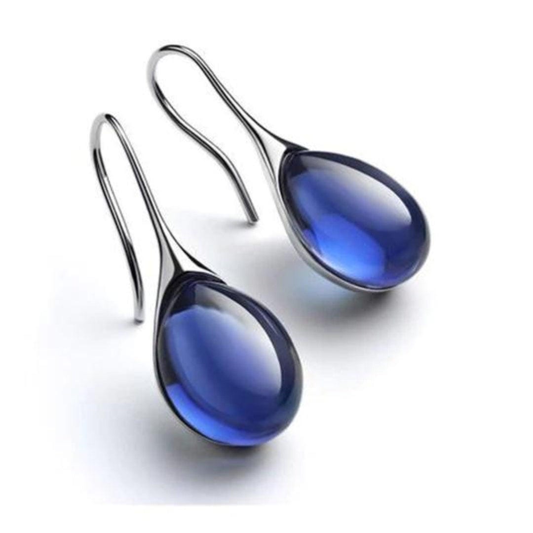 Minimalistische Kristallen Dangle Oorbellen