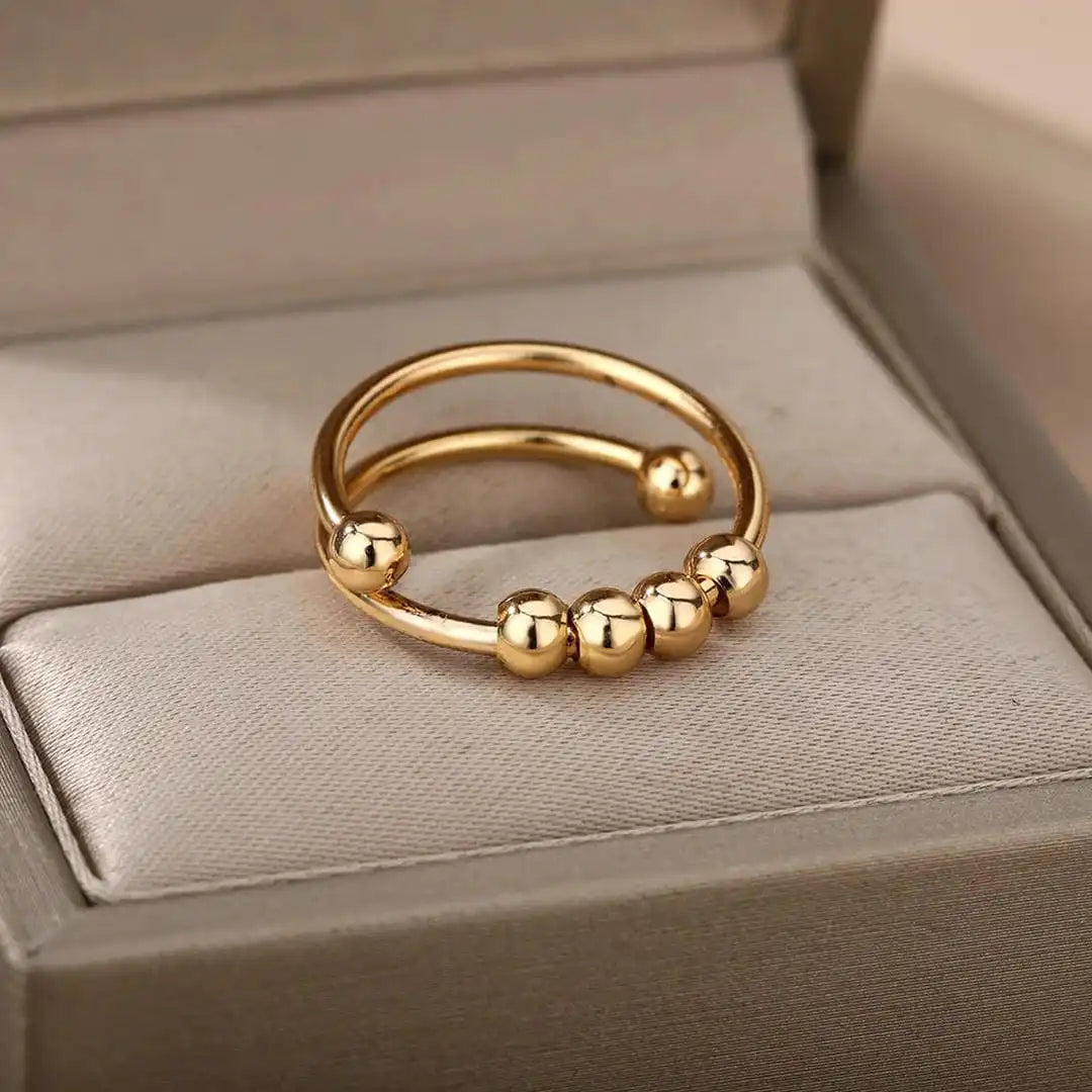 Angst en Anti Stress Kralenring