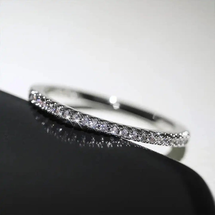 Elyse Minimalistische Zirconia Ring