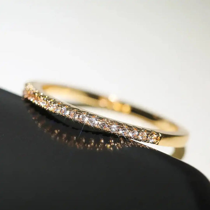 Elyse Minimalistische Zirconia Ring