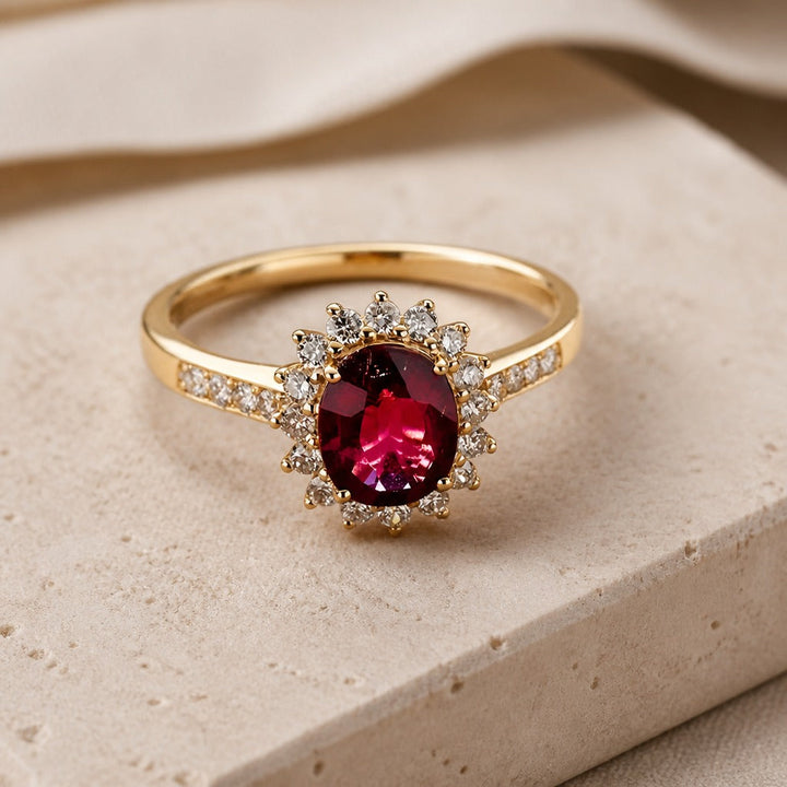 Erfgoed Halo Statement Ring