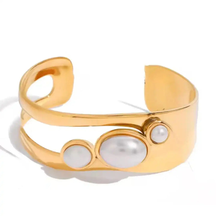 Vintage Gouden Tijgeroog Armband