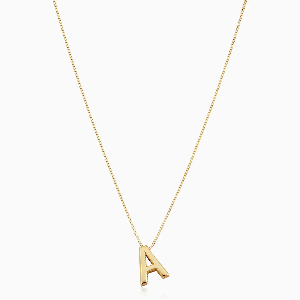 Initialen Collier Liefdesbrief
