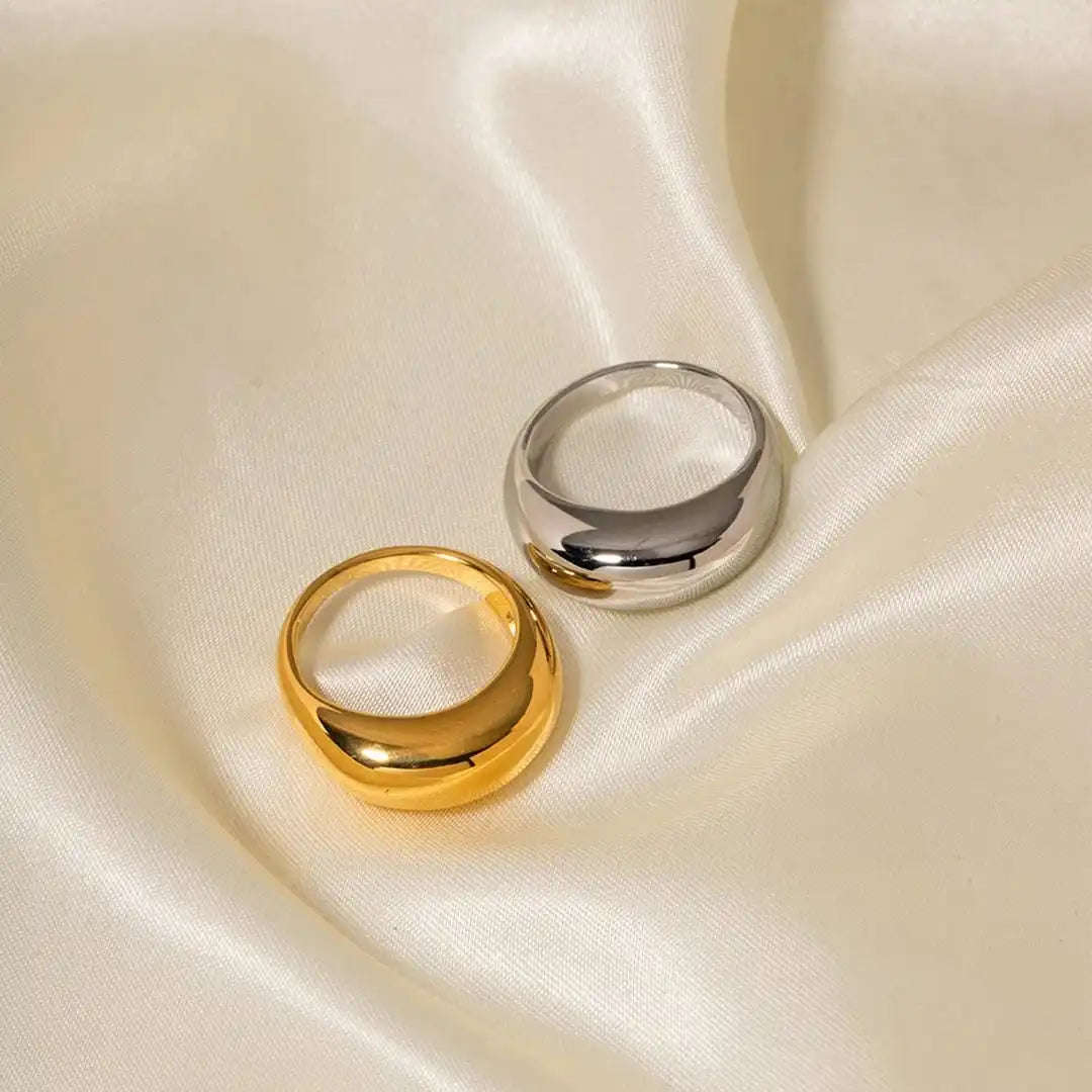 Tijdloze Gouden Boog Ring