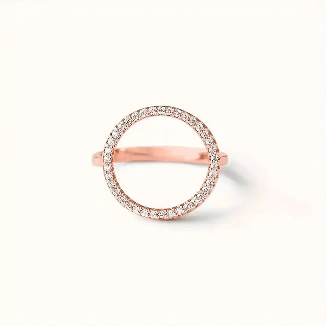 Ronde Cubic Zirconia Ring