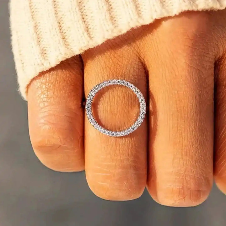 Ronde Cubic Zirconia Ring