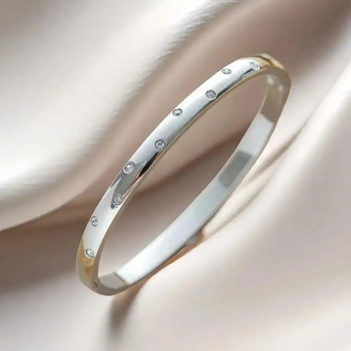 Tijdloze Gouden Zirkonia Armband