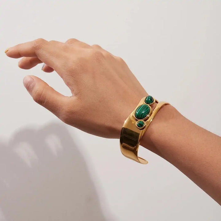 Vintage Gouden Tijgeroog Armband