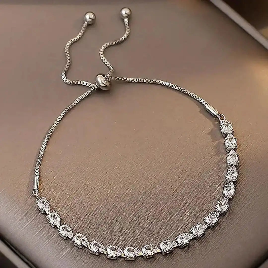 Verstelbare Geometrische Steentjes Armband
