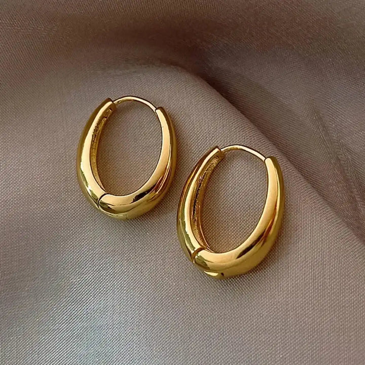 Klassieke Gouden Hoepel Oorbellen