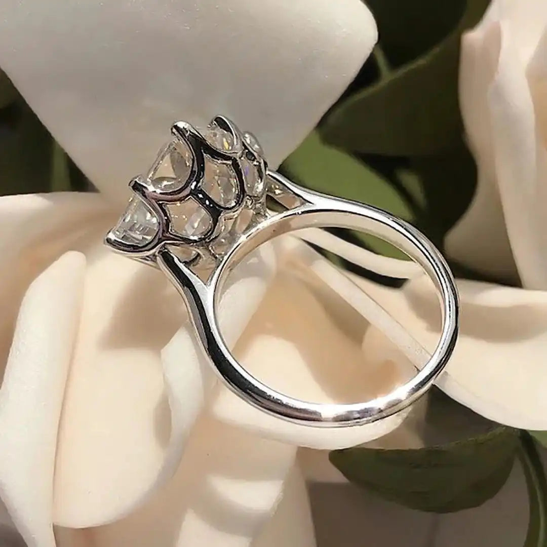 Tijdloze Gouden Cubic Zirkonia Ring