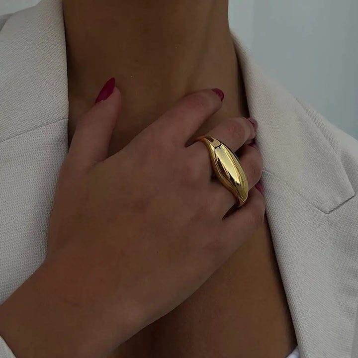 Tijdloze Gouden Dubbele Ring