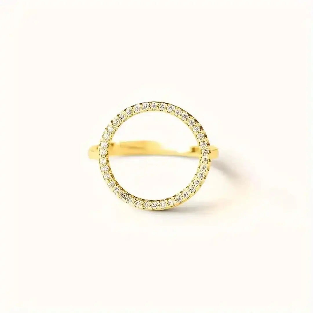 Ronde Cubic Zirconia Ring