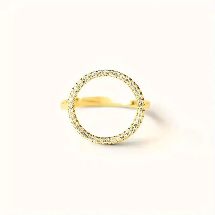 Ronde Cubic Zirconia Ring