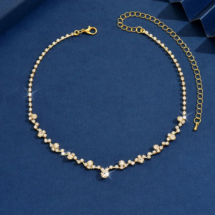 Elegant Huwelijkscollier met Diamanten