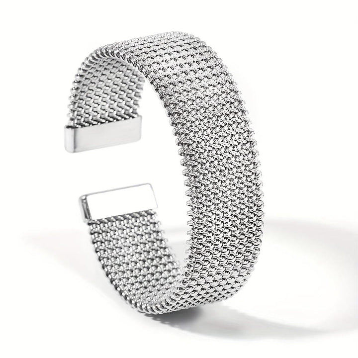 Vintage Vlecht Mesh Open Klassieke Armband