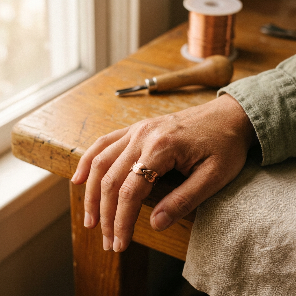 Vera's Bind Copper Ring