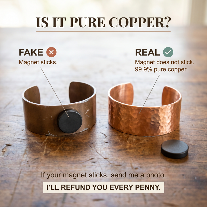 Vera's Spiral Copper Bracelet