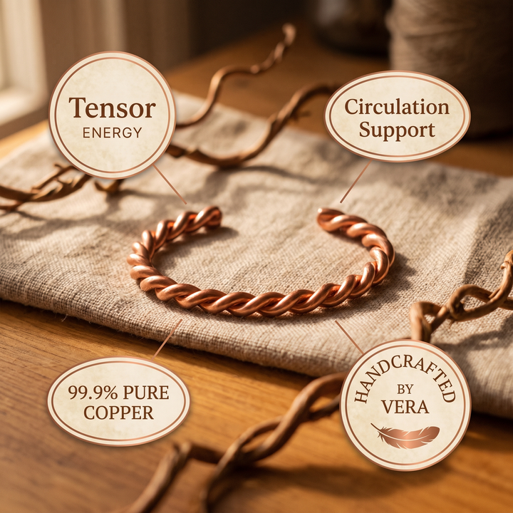 Vera's Tensor Copper Bracelet