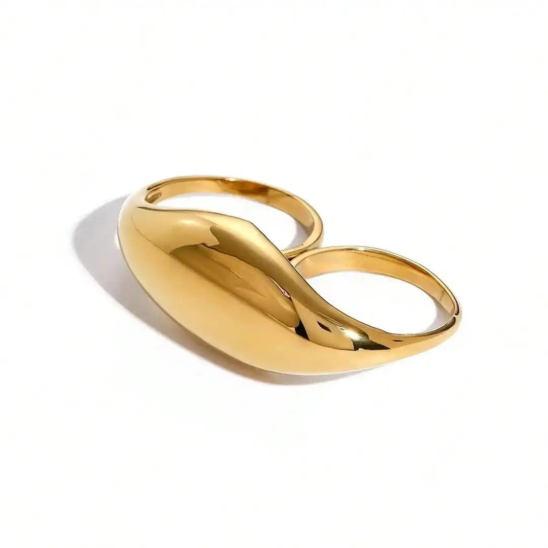 Tijdloze Gouden Dubbele Ring