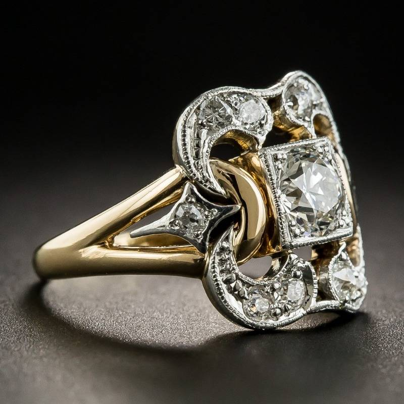 Gouden Ring Elegance™ – Zirkoon Glans