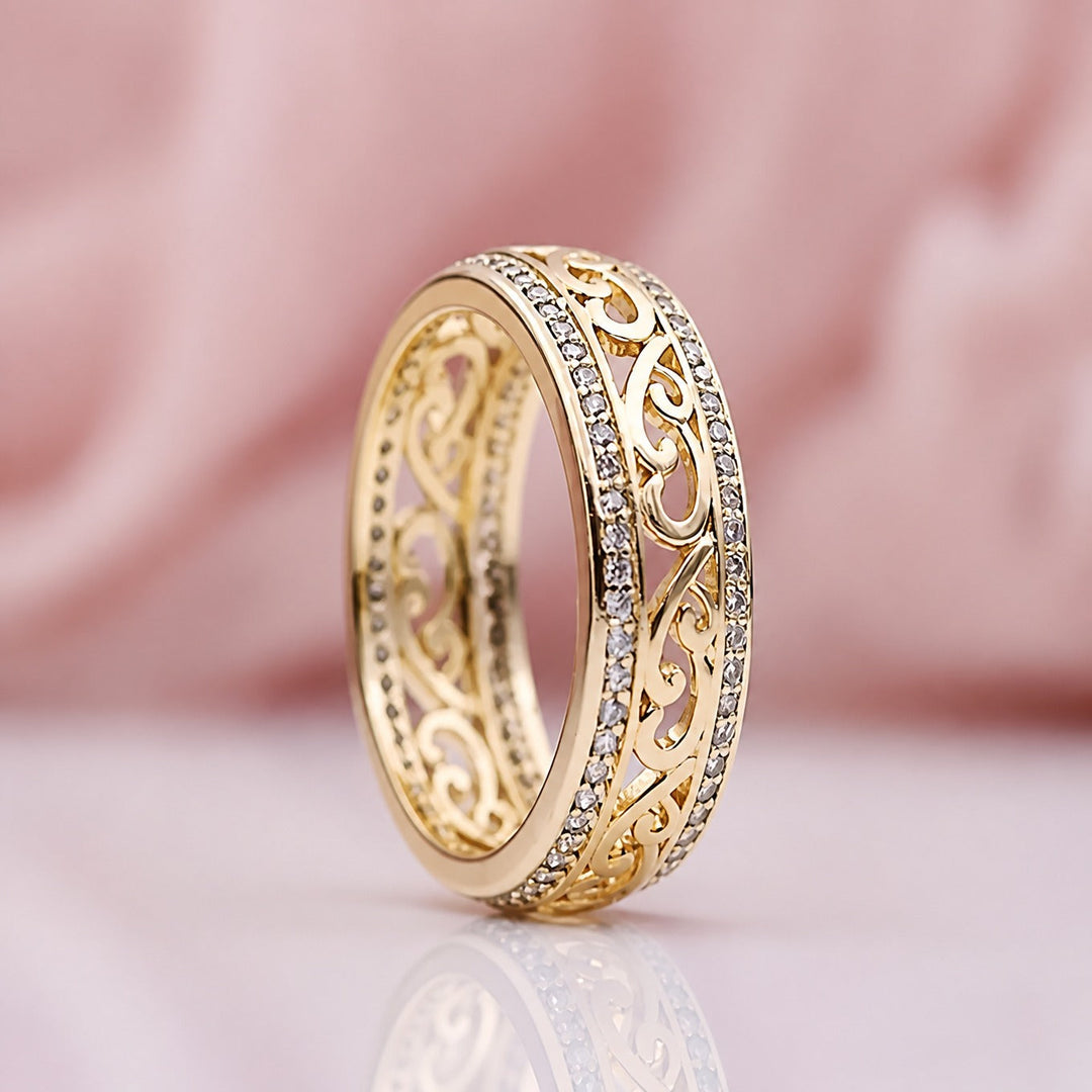 Dappere Architecturale Statement Ring