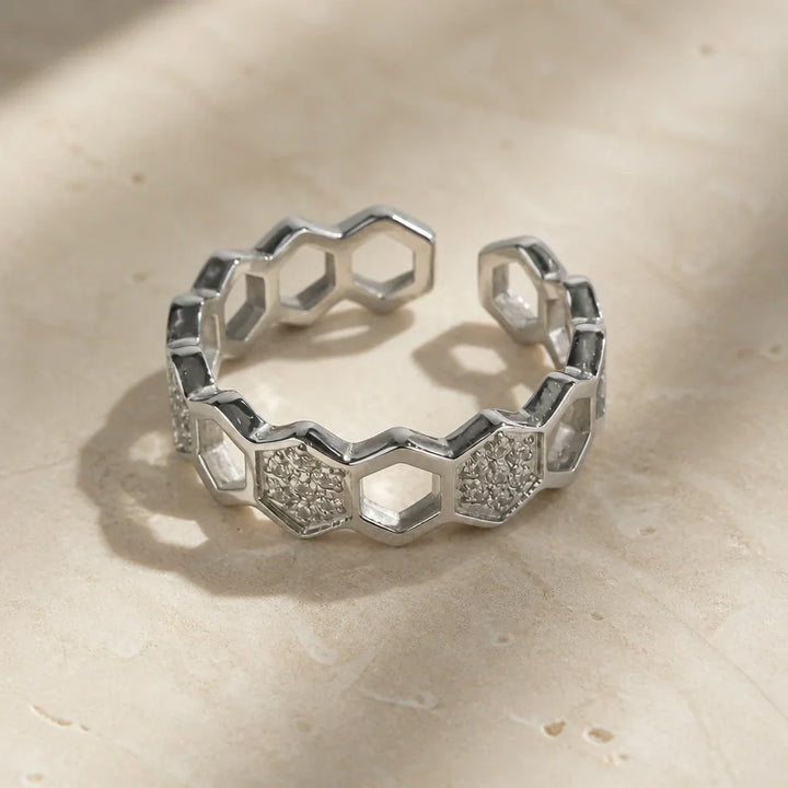 Verona Link Chain Verstelbare Ring