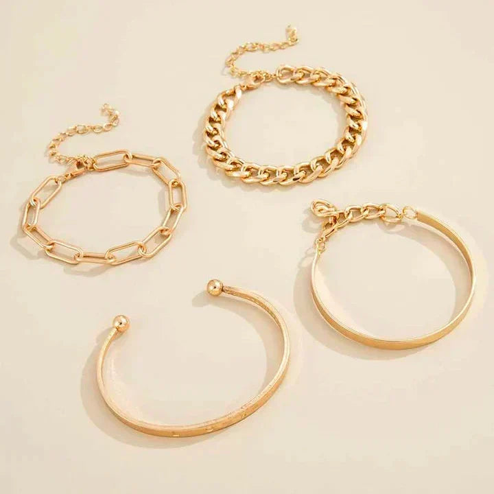 Set Bracciali Élan Mercer in Witgoud